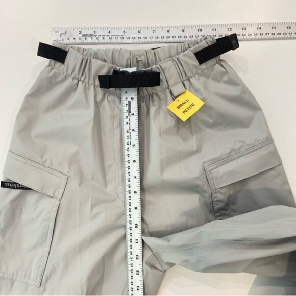 NWT WetSkins Waterproof Cargo Rain Pants Small Beige Hiking Outdoor Travel - Picture 5 of 13